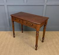 Victorian Mahogany 2 Drawer Side Table (7 of 12) Victorian Mahogany 2 Drawer Side Table (7 of 12)