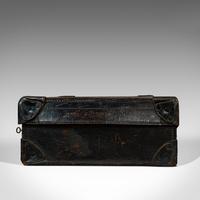Antique Suitcase, English, Leather, Travel, Salesman, Officer, Case, Edwardian (4 of 10) Antique Suitcase, English, Leather, Travel, Salesman, Officer, Case, Edwardian (4 of 10)