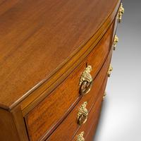 Antique Bow Front Chest of Drawers, English, Mahogany, Tallboy, Victorian, 1870 (10 of 12) Antique Bow Front Chest of Drawers, English, Mahogany, Tallboy, Victorian, 1870 (10 of 12)