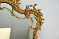 Large Antique Chippendale Style Gilt Brass Mirror (7 of 12) Large Antique Chippendale Style Gilt Brass Mirror (7 of 12)