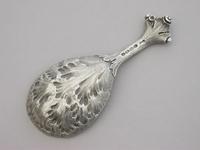 Victorian Cast Silver Caddy Spoon by George Adams, London, 1856 (4 of 10) Victorian Cast Silver Caddy Spoon by George Adams, London, 1856 (4 of 10)