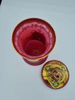 Antique Opaline Glass Jar (10 of 10) Antique Opaline Glass Jar (10 of 10)