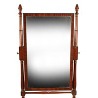 Fine Georgian Mahogany Cheval Mirror (4 of 8) Fine Georgian Mahogany Cheval Mirror (4 of 8)