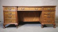 Antique Burr Walnut Partners Desk (3 of 12) Antique Burr Walnut Partners Desk (3 of 12)