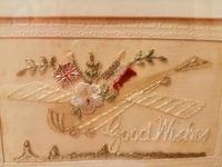 Early 20th century embroidered silk greetings cards (13 of 16) Early 20th century embroidered silk greetings cards (13 of 16)