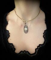 Vintage Moonstone Sterling Silver Drop Pendant Arts & Crafts (9 of 10) Vintage Moonstone Sterling Silver Drop Pendant Arts & Crafts (9 of 10)