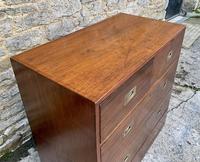Antique Military Campaign Teak Chest of Drawers (16 of 21) Antique Military Campaign Teak Chest of Drawers (16 of 21)