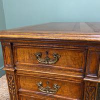 Stunning Victorian Maple & Co Antique Oak Pedestal Desk (6 of 9) Stunning Victorian Maple & Co Antique Oak Pedestal Desk (6 of 9)