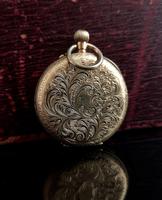 Antique 14k Gold Pocket Watch, Fob Watch (10 of 14) Antique 14k Gold Pocket Watch, Fob Watch (10 of 14)