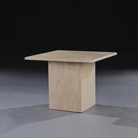 Pair of 20th Century Travertine Side Tables (7 of 7) Pair of 20th Century Travertine Side Tables (7 of 7)