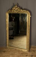 Large French Napoleon III Gilt Wall Mirror (6 of 7) Large French Napoleon III Gilt Wall Mirror (6 of 7)