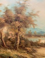 Large Fabulous 20th Century Vintage British Autumn Country Landscape Oil Painting (8 of 12) Large Fabulous 20th Century Vintage British Autumn Country Landscape Oil Painting (8 of 12)