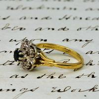 The Vintage Art Deco Style Sapphire & Diamond Ring (2 of 4) The Vintage Art Deco Style Sapphire & Diamond Ring (2 of 4)