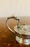 Quality Victorian Silver Novelty Table Lighter (5 of 5) Quality Victorian Silver Novelty Table Lighter (5 of 5)