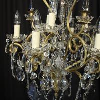 French Gilded & Crystal 10 Light Birdcage Antique Chandelier (2 of 10) French Gilded & Crystal 10 Light Birdcage Antique Chandelier (2 of 10)
