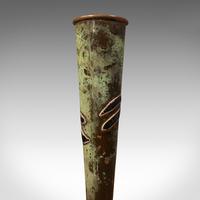 Pair of Antique Flute Vases, French, Copper, Posy, Art Nouveau Taste c.1920 (10 of 12) Pair of Antique Flute Vases, French, Copper, Posy, Art Nouveau Taste c.1920 (10 of 12)