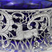 Large Victorian Irish Silver Dish 'Potato' Ring Wakely & Wheeler Wild Animals (11 of 18) Large Victorian Irish Silver Dish 'Potato' Ring Wakely & Wheeler Wild Animals (11 of 18)