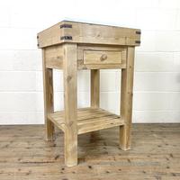Rustic Wooden Butcher’s Block with Marble Top (3 of 10) Rustic Wooden Butcher’s Block with Marble Top (3 of 10)