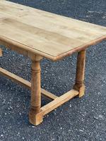 Rustic Bleached Oak Farmhouse Dining Table (12 of 25) Rustic Bleached Oak Farmhouse Dining Table (12 of 25)