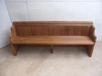 Lovely Victorian Antique Pine Pew 1868 from St Cynbryds Church to wax / paint (4 of 9) Lovely Victorian Antique Pine Pew 1868 from St Cynbryds Church to wax / paint (4 of 9)