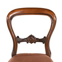 Attractive Set of Eight Late 19th Century Balloon Backed Chairs (4 of 4) Attractive Set of Eight Late 19th Century Balloon Backed Chairs (4 of 4)