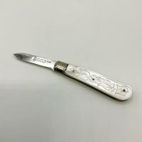 1934 Sterling Silver Fruit Knife