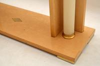 1970’s Vintage Italian Maple Console Table (7 of 11) 1970’s Vintage Italian Maple Console Table (7 of 11)