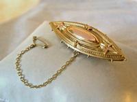 Victorian 9ct Brooch Antique Rose & Yellow Gold Secret Locket & Safety Chain (2 of 9) Victorian 9ct Brooch Antique Rose & Yellow Gold Secret Locket & Safety Chain (2 of 9)