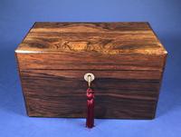 Victorian Single Lidded Rosewood Tea Caddy (6 of 13) Victorian Single Lidded Rosewood Tea Caddy (6 of 13)