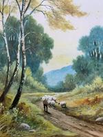 Near Darley Dale 19thc Derbyshire Sheppard Sheep Landscape Watercolour Painting (2 of 13) Near Darley Dale 19thc Derbyshire Sheppard Sheep Landscape Watercolour Painting (2 of 13)