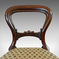 Antique Set of 6 Dining Chairs, English, Walnut, Balloon Back, Victorian c.1850 (7 of 12) Antique Set of 6 Dining Chairs, English, Walnut, Balloon Back, Victorian c.1850 (7 of 12)