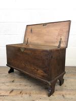 Small 18th Century Antique Elm Six Plank Coffer Chest (9 of 11) Small 18th Century Antique Elm Six Plank Coffer Chest (9 of 11)