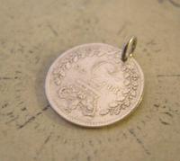 Georgian Pocket Watch Chain Fob 1835 Antique Silver Threepence Old 3d Coin Fob (5 of 6) Georgian Pocket Watch Chain Fob 1835 Antique Silver Threepence Old 3d Coin Fob (5 of 6)