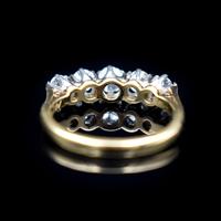 Antique Old Cut Diamond Five Stone 18ct 18K Yellow Gold and Platinum Ring (4 of 10) Antique Old Cut Diamond Five Stone 18ct 18K Yellow Gold and Platinum Ring (4 of 10)