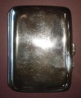 Sterling Silver Cigarette Case - 1919 (2 of 4) Sterling Silver Cigarette Case - 1919 (2 of 4)