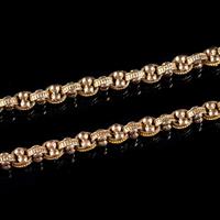Antique Victorian Long Guard Chain Necklace 18ct Gold c.1880 (3 of 5) Antique Victorian Long Guard Chain Necklace 18ct Gold c.1880 (3 of 5)