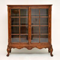 Antique Burr Walnut Bookcase (12 of 12) Antique Burr Walnut Bookcase (12 of 12)