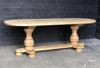 Bleached Oak Farmhouse Dining Table (8 of 12) Bleached Oak Farmhouse Dining Table (8 of 12)