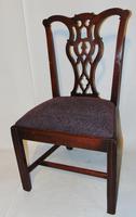 Set 4 georgian mahogany dining chairs (3 of 8) Set 4 georgian mahogany dining chairs (3 of 8)