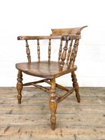 Antique Beech & Elm Smoker’s Bow Chair (6 of 8) Antique Beech & Elm Smoker’s Bow Chair (6 of 8)
