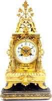 Superb Antique French Ormolu Mantel Candelabra Clock Set Embossed Decoration Finial 8 Day Striking (14 of 15) Superb Antique French Ormolu Mantel Candelabra Clock Set Embossed Decoration Finial 8 Day Striking (14 of 15)