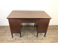 Antique Edwardian Inlaid Mahogany Desk (5 of 12) Antique Edwardian Inlaid Mahogany Desk (5 of 12)