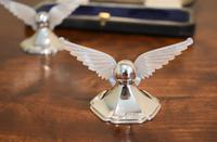 Unusual Pair of Winged Silver Knife Rests (4 of 5) Unusual Pair of Winged Silver Knife Rests (4 of 5)