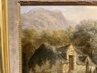 19th Century Charming Oil on Board of Welsh Mill (3 of 3) 19th Century Charming Oil on Board of Welsh Mill (3 of 3)