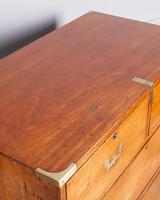 19th Century Mahogany Campaign Chest with Inset Brass Handles (8 of 10) 19th Century Mahogany Campaign Chest with Inset Brass Handles (8 of 10)