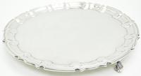 English Antique Solid Silver Tray, Super Design Fresh & Clean c.1914 (6 of 7) English Antique Solid Silver Tray, Super Design Fresh & Clean c.1914 (6 of 7)