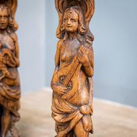Pair of Bird & Lute Carved Figures (5 of 9) Pair of Bird & Lute Carved Figures (5 of 9)