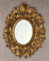Small English Giltwood Oval Mirror (2 of 8) Small English Giltwood Oval Mirror (2 of 8)