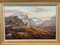Oil Painting Scottish Stags "Denizens of the Highlands" Signed Wendy Reeves (4 of 45) Oil Painting Scottish Stags "Denizens of the Highlands" Signed Wendy Reeves (4 of 45)