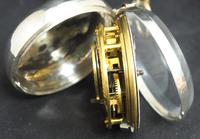 Antique Silver Pair Case Pocket Watch Fusee Verge Escapement Key Wind Enamel Dial W Hollison London (7 of 9) Antique Silver Pair Case Pocket Watch Fusee Verge Escapement Key Wind Enamel Dial W Hollison London (7 of 9)